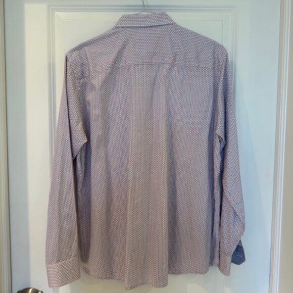 Lot of 4 Johnston & Murphy Printed Cotton Shirts (M) - Picture 5 of 16